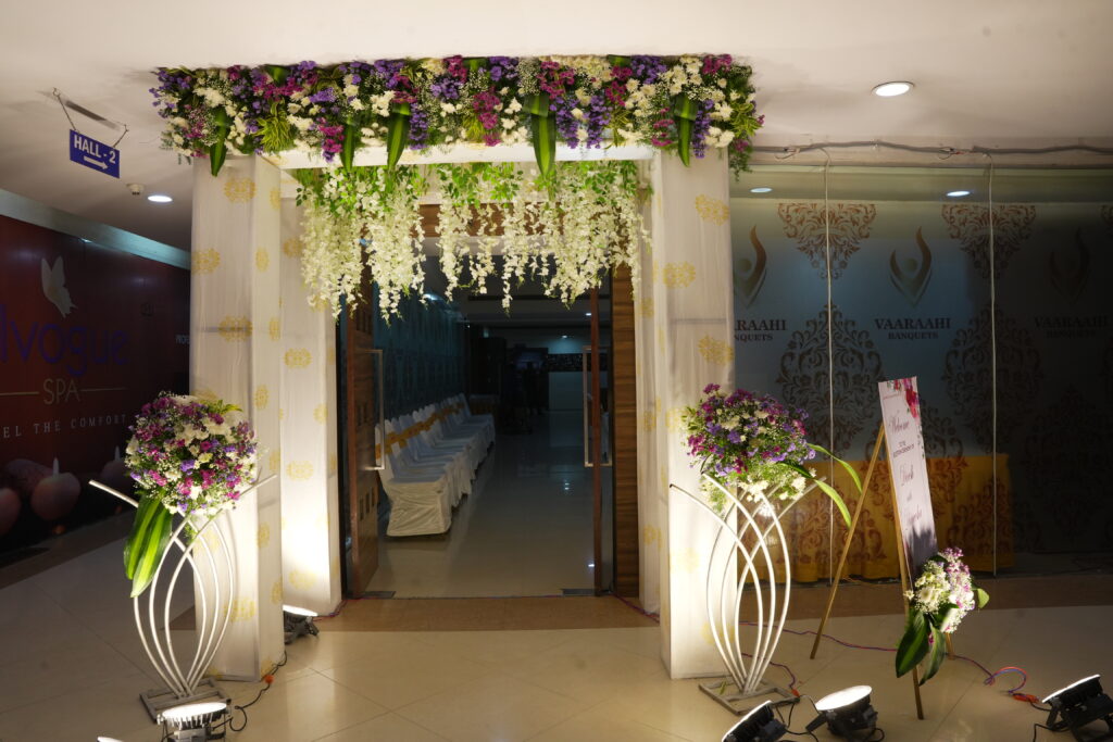 Floral Archway Entrance